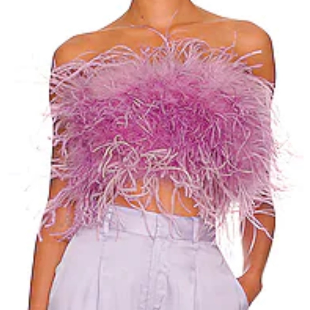 Feathers top lilac